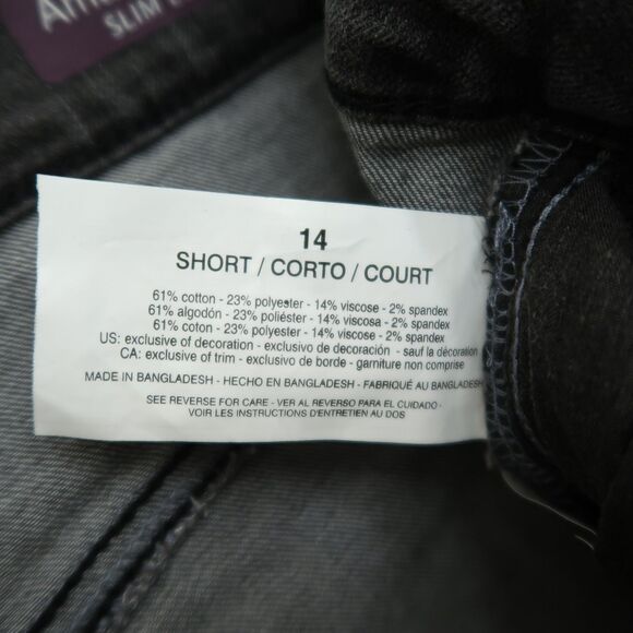 Gloria Vanderbilt Jeans Women's 14S High-Rise Amanda 2.0 Slim Leg 30" Inseam NWT - Picture 11 of 16